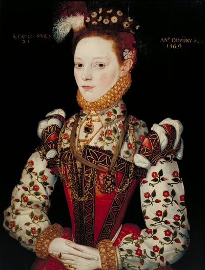 A Young Lady Aged 21, Possibly Helena Snakenborg by Unbekannt Unbekannt
